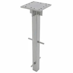 Doppler Bodenhülse silberfarben