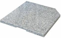 Doppler Light Beschwer-Granitplatte grau