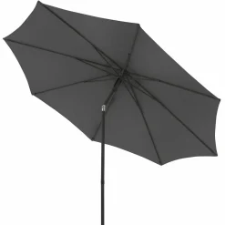 Doppler Mittelmastschirm grau