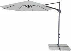 Doppler Pendelschirm grau