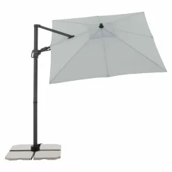 Doppler Pendelschirm grau