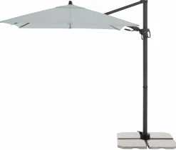 Doppler Pendelschirm grau