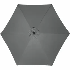 Doppler Sonnenschirm grau