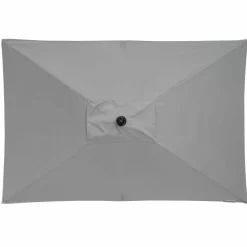 Doppler Sonnenschirm grau