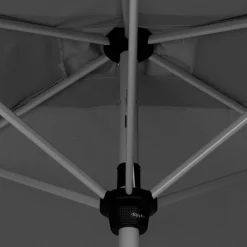 Doppler Sonnenschirm grau