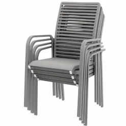 Doppler Stapelstuhl grau