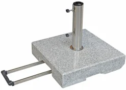 Doppler Trolly-Granitsockel grau