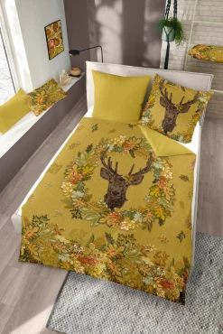 Dormisette Bettwäsche gelb