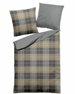 Dormisette Bettwäsche graugoldfarben