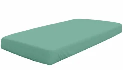 Dormisette Jersey-Spannbettlaken blau
