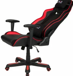 Drehstuhl rotschwarz