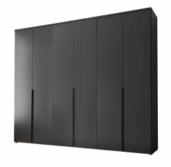 Drehtürenschrank 6-trg. grau