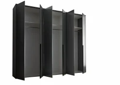 Drehtürenschrank 6-trg. grau