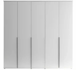 Drehtürenschrank 5-trg. weiß