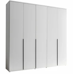 Drehtürenschrank 5-trg. weiß