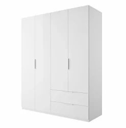 Drehtürenschrank weiß