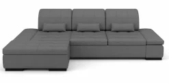 Eckgarnitur grau