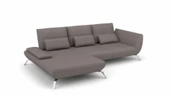 Eckgarnitur grau