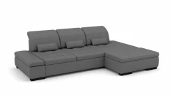 Eckgarnitur grau