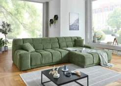 Eckgarnitur grün