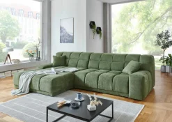 Eckgarnitur grün