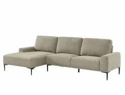 Eckgarnitur links braun