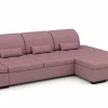 Eckgarnitur pinkrot