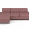 Eckgarnitur pinkrot