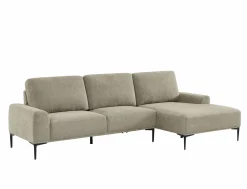 Eckgarnitur rechts braun