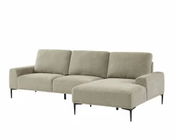 Eckgarnitur rechts braun