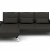Eckgarnitur schwarz