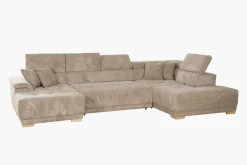 Eckgarnitur U-Form beige