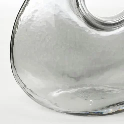 Edelman Glasvase 25cm grau