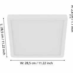 Eglo LED-Aufbauleuchte 1flg weiß