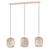 Eglo Pendelleuchte 3flg beige