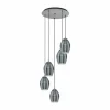 Eglo Pendelleuchte 5flg silberfarben