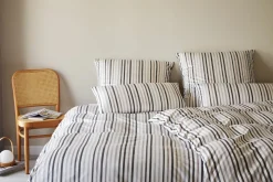 Elegante Mako-Feinjersey-Bettwäsche beige