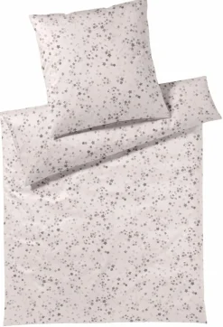 Elegante Mako-Feinjersey-Bettwäsche beige