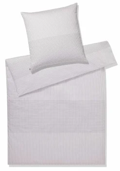 Elegante Mako-Satin-Bettwäsche pink