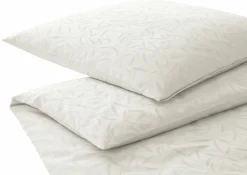 Elegante Mako-Satin-Bettwäsche beige