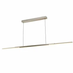 elements by BANKAMP LED -Pendelleuchte silberfarben