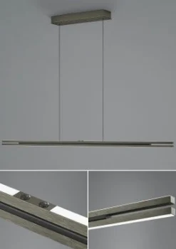 elements by BANKAMP LED-Pendelleuchte 2flg