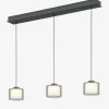elements by BANKAMP LED-Pendelleuchte 1flg schwarz