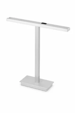 elements by BANKAMP LED-Tischleuchte 1flg silberfarben