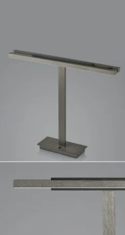 elements by BANKAMP LED-Tischleuchte 1flg goldfarben