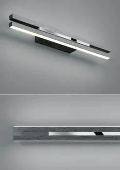 elements by BANKAMP LED-Wandleuchte 1flg schwarz