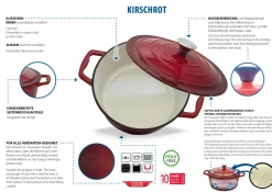 Elo Servierpfanne 28cm rot