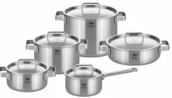 Elo Topfset 5tlg. silberfarben