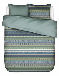 ESSENZA HOME Flanell-Bettwäsche grün