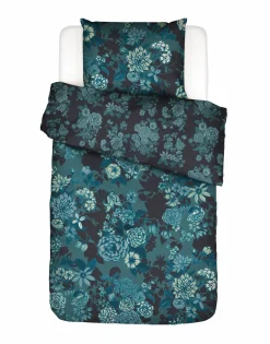 ESSENZA HOME Satin-Bettwäsche blau